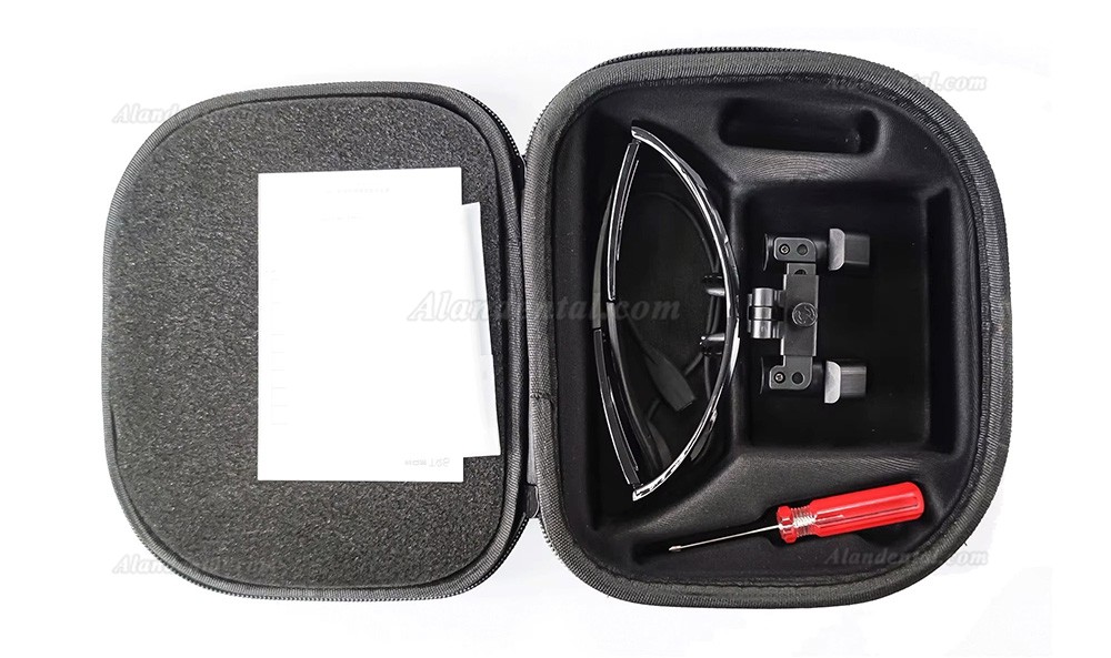 Micare EFM-650X 6.5X Dental Ergonomic Loupes Flip-up Type Medical Surgical Ergo Loupes